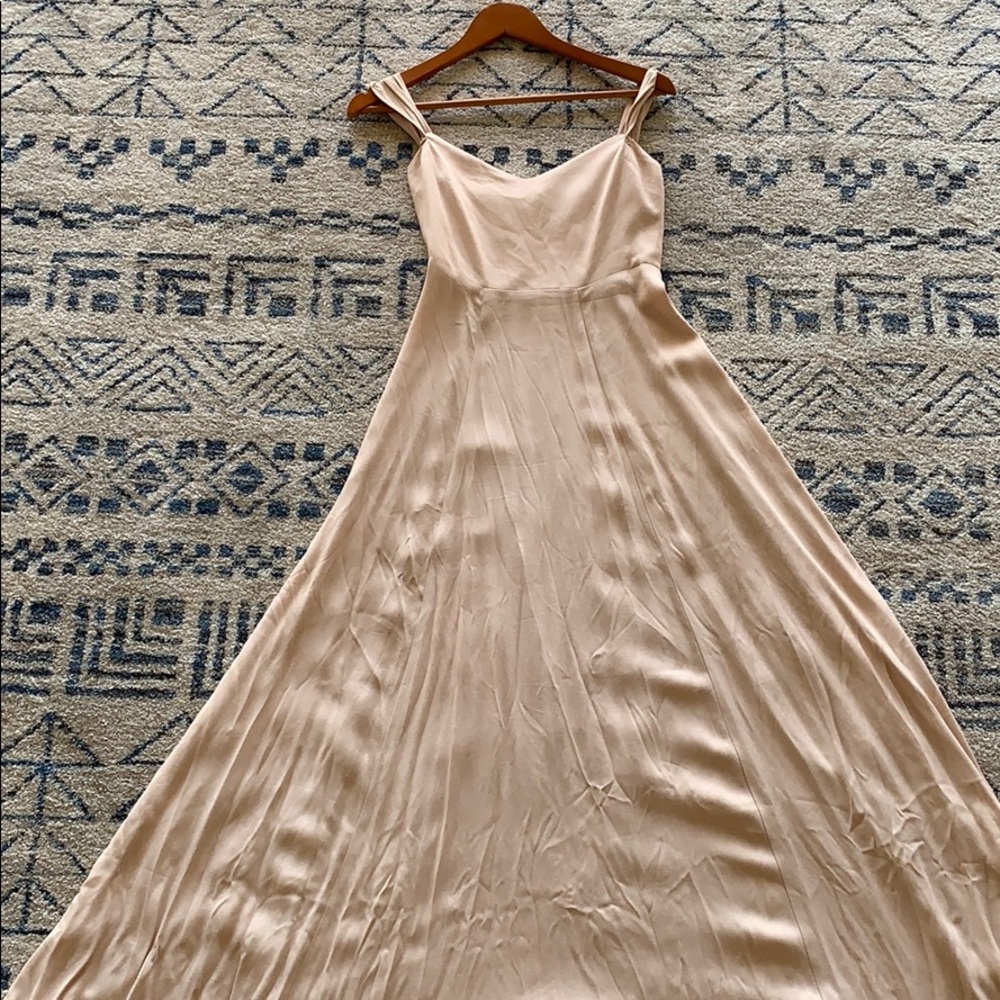 Reformation bridesmaid dress